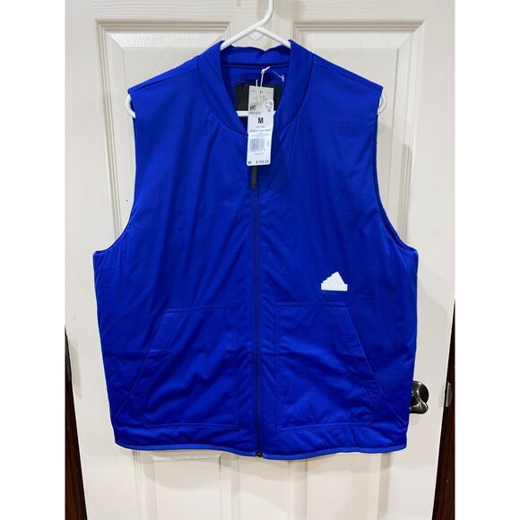 NWT adidas Men's Puffer Vest Size Medium Retail $160 - Picture 7 of 8